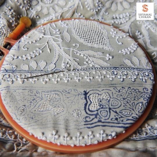 From Tradition to Fashion: The story of Chikankari's journey from a traditional handicraft to a fashion accessory. | Shyamal Chikan